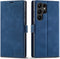 QLTYPRI Samsung Galaxy S22 Ultra Case - Premium PU Leather Cover with Card Holder, Shockproof Flip Wallet Case