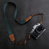 Padwa Lifestyle Dark Blue Green Camera Strap, 1.5" Wide Adjustable Neck Shoulder Strap for All DSLR Cameras, Gift for