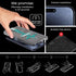 Deppa [2 Pack Anti-Fingerprint Screen Protector for iPhone 15 Pro (6.1') Tempered Glass Edge to Edge Full Coverage