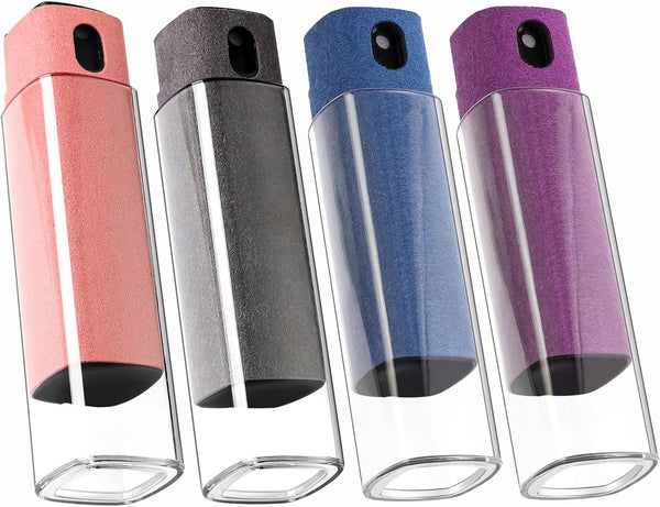 Screen Cleaner Kit 4 Pcs, Two in One Spray and Wipe for Phone/Laptop/Tablet/TV/Monitor/Car Screens