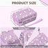 Leayjeen Kids Camera Case for Dylanto/GKTZ/HiMont/CAMCLID/ESOXOFFORE Instant Print Camera, Purple Unicorn (Case Only)