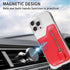 Phone Wallet Stick On, Flip PU Leather Card Holder with Zipper Closure Coin Pocket, Magnetic Closure for