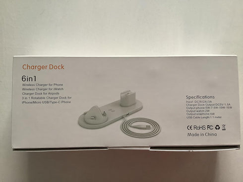 6 in 1 Multi-Function Charging Stand for Devices