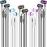 Rayleigh Wired Earbuds 5 Pack, Earbuds Headphones with Microphone, Heavy Bass Stereo Noise Blocking Earphones,