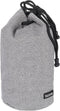 PATIKIL Soft Drawstring Lens Case, 4.7" OD Thick Fleece Cloth Bag for SLR Lens, Water Cups, Grey