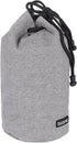 PATIKIL Soft Drawstring Lens Case, 4.7" OD Thick Fleece Cloth Bag for SLR Lens, Water Cups, Grey