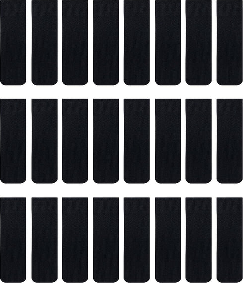 Cable Clams by Wrap-It Storage, 3" Black Cord Organizer for Appliances Strips, Adhesive for Office Organization