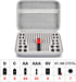 GWCASE 150+ 9V 3V LR44 CR2016 CR1632 CR2032 CR2025 Pack)-Gray Battery Organizer Case, Batteries Storage Holder