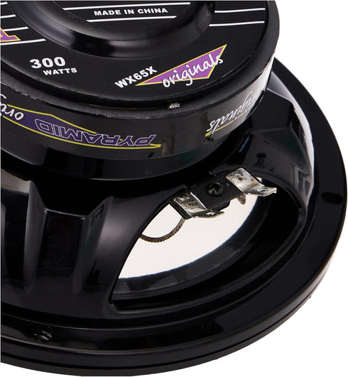 Pyramid 6.5 Inch Car Woofer Speaker - 300 Watt High Powered Component Speaker System, 4 Ohm
