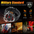 EIGIIS Military Smart Watch for Men, Tactical Rugged with Bluetooth Call, 1.45'' Big Screen Fitness Tracker,