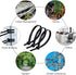 Zip Ties 16 Inch Black Wire Ties, 100 per Pack, Electrical Cable Ties with 60 lbs Tensile Strength for Outdoor Use