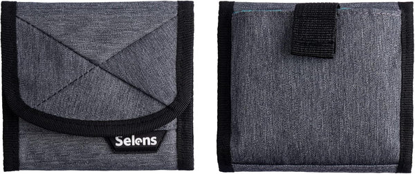 Selens Camera Battery Bag/Case for DSLR Battery SD Card Wallet, Fits NP-FZ100, LP-E6, AA, and More