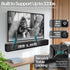 TNP Products 33 Lbs TNP Soundbar Mount Bracket Under TV or Above - Universal Sound Bar TV Mounting Kit with Adjustable