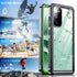 SPIDERCASE Waterproof Case for Samsung Galaxy S20 FE 5G, 12FT Shockproof, IP68, Rugged, Built-in Screen Protector,
