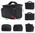 FOSOTO T5i T6 T7i 5D 6D, D3400 D5600 D7200 D750 D610, A99 Shockproof DSLR Camera Shoulder Bag Case Compatible for Canon