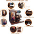 VEIYAILU Gifts for Men Boyfriend Him Brother Nightstand Organizer Gifts for Dad from Daughter Son Wood Phone Docking
