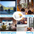 Mini Projector, 1080P Full HD Video Projector for Outdoor Home Theater, Hifi Stereo Speakers, HDMI, USB, AV