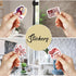 Pack 50 PCS Oral Throat Cancer Awareness Stickers, Decorative Ribbon Vinyl Decals for Survivor Fight Inspirational Label