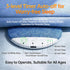 Generic Bluetooth Pillow Speaker for Sleeping with White Noise Timer & Ultra Thin Mini Design Under Pillow Speaker