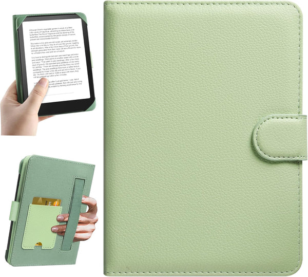 HoYiXi Universal Case for 6-inch Kindle eReader Compatible with Kobo/Voyaga/Pocketbook/Tolino E-Book Reader,6'' eReader