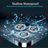 Nothers Bling Camera Lens Protector 3 Pack for iPhone 12/12 Pro/12 Mini/11/11 Pro/11 Max, HD Tempered Glass, Silver.