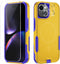 iPhone 15 Plus Magnetic Case - MIL-Grade Drop Tested, Tempered Glass Screen Protector, Yellow
