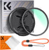 K&F Concept 72mm MC UV Lens Protection Filter, Ultra Slim Optical Glass with 18 Multi-Layer Coatings & Lens Cap