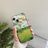 Compatible with iPhone 13 Mini Case - Van Gogh Landscape Aesthetic Slim Protective Phone Cover 5.4 inches