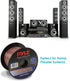 PYLE Speaker Zip Wire, 2 Tone Color Multi-Purpose 16 Gauge Audio Wire, 100 ft. Spool for Home Entertainment