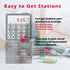 PRUNUS Mini Pocket FM Walkman Radio, Portable Battery Radio with Recorder and SD Card Player (NO AM)
