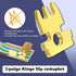 VCE 50-Pack CAT6 Connectors Pass Through, RJ45 Modular Plug 50u Gold Plated 8P8C for CAT6 CAT5E CAT5 Network