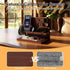 Oraich Wooden Phone Docking Station for Men, Nightstand & Desktop Organizer, Charging Stand for Phone, Watch, Wallet