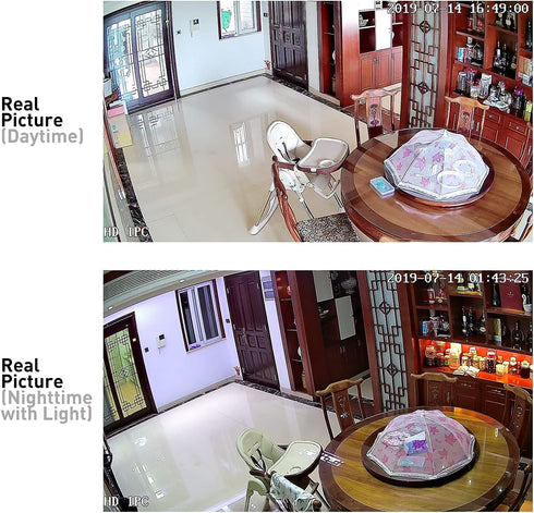 Revotech HD 3MP Mini Security POE IP Camera, 3.7 mm Pinhole Small Indoor Camera for Remote View CCTV Video