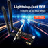 BZIZU 6 5.2,3000Mbps Latency,WPA3 Security,4K 11/10 WiFi PCIe Card for Gaming PC with Bluetooth Ultra-Low Streaming/VR