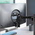 VIVO Quick Attach VESA Adapter Plate Bracket for Samsung CF397 and CRG5 Monitors, 24 and 32 inch Full HD Curved Screens