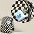 Wonhibo Cute Butterfly Case for AirPods - Cover for Airpod 1 & 2 with Keychain (Blue)