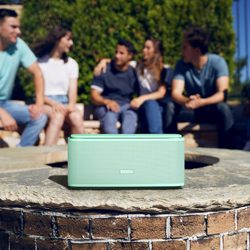 DOSS Bluetooth Speaker, SoundBox Touch Portable Wireless Speaker with 12W HD Sound, IPX5 Water-Resistant, 20H Playtime