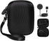 Alltravel Organizing Case for Magnetic Wireless Portable Charger, Compatible with Xoxixl, ESTAVEL, YLLZI, Bohuma (Black)