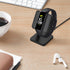 kwmobile Docking Station - Charging Charger Cable with Stand for Samsung Galaxy Fit 3 / Huawei Watch Fit 3 - Black
