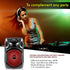 Technical Pro 8 Inch Bluetooth Speaker, 800 Watts with Woofer & Tweeter, Festival PA LED, True Wireless Stereo, 30 Feet