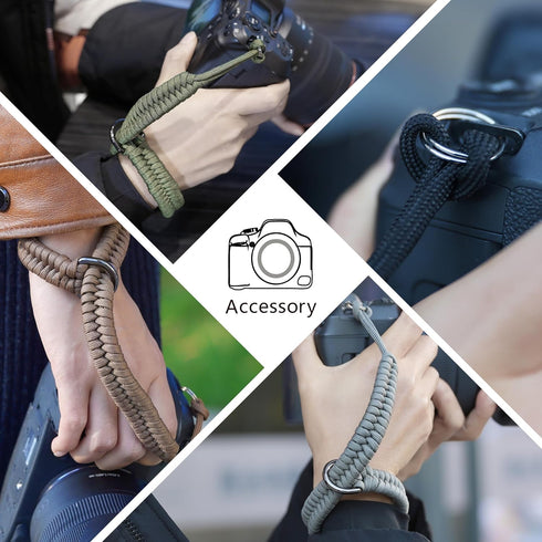 SUNYA Quick Release Camera Wrist Strap for DSLR or Mirrorless Cameras