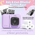 ETIKEZ 1080P 4 5 6 7 8 9 10 32GB 3 Kids Camera, Instant Digital Print Camera for Kids, Christmas Birthday Gifts