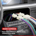 1992-2019 2010-2019 RED WOLF Stereo Harness for Toyota, Subaru Aftermarket Radio Wire Harness Female + Male Plug
