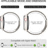 EPULY Metal Band Compatible with Apple Watch, 49mm 46mm 45mm 44mm 42mm 41mm 40mm 38mm, Business Stainless Steel Strap