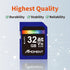 MMOMENT SDHC Card 32GB, Compatible with Camera, UHS-I, Class 10, High Read and Write Speed