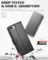 TUCCH Wallet Case for iPhone 8 Plus/iPhone 7 Plus, PU Leather Flip Cover with Card Slot, Black