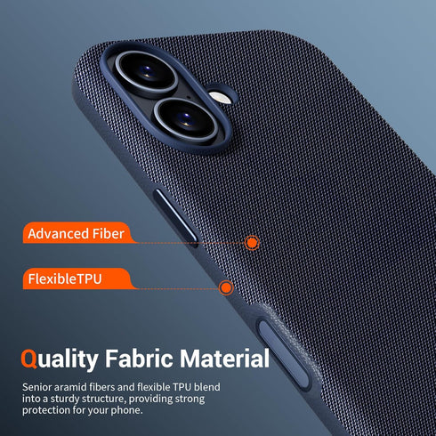 vnnink 17 17, Magnetic for iPhone Case (Compatible with MagSafe) (Camera Control Button) Technical Fabric Nylon Phone