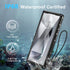 Samsung Galaxy S24 Ultra Case, Black - Waterproof IP68, 12FT Military Shockproof, Built-in Screen & Lens Protector.