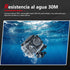 Sanpyl 4K 30FPS 16MP 30M 2.0 Inch 170 Swimming Action Camera, Ultra HD Underwater Sports Camera with Screen, Degree