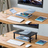 3 PS4, 20KG Bracwiser Monitor Stand Riser, Metal Computer Stand, Height Adjustable Screen Riser with Mesh Platform
